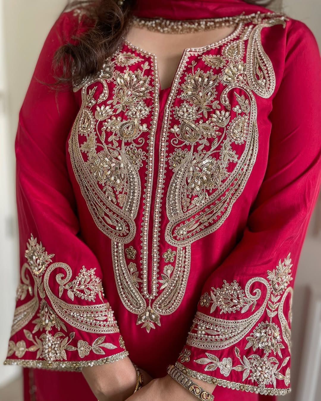Maverick Fusion Top-Bottom and Dupatta Set